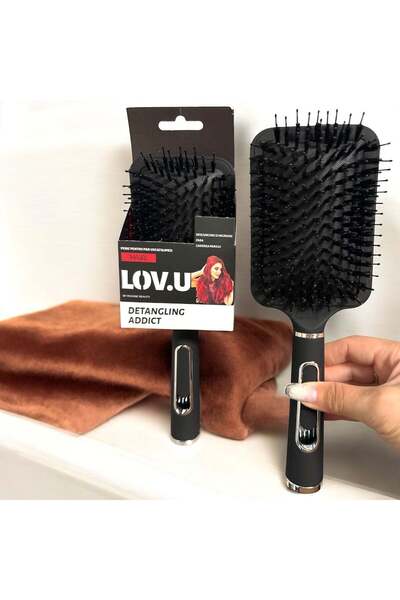 Zenorius LOV.U Detangling Addict hairbrush with double teeth – the effective ...