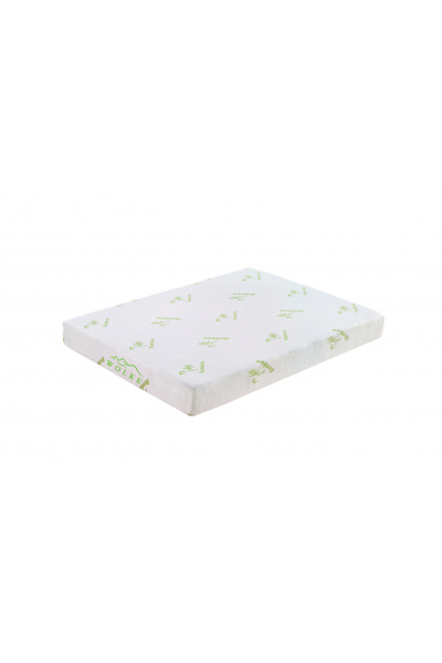 Wolke Saltea ortopedică Memory Bamboo 160x200x20 cm, husă detașabilă cu fermo...
