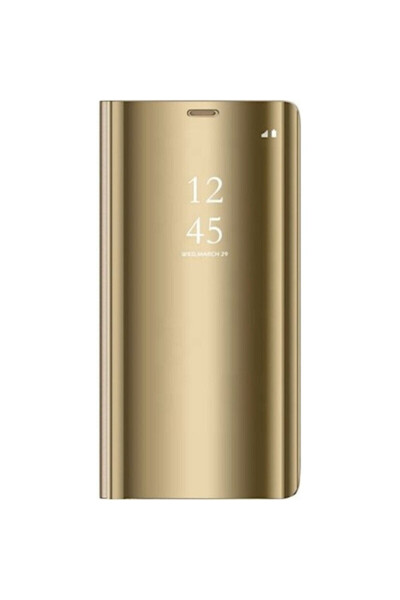 OEM Θήκες Κινητών Τηλεφώνων Clear View Book Gold (Huawei P 40)