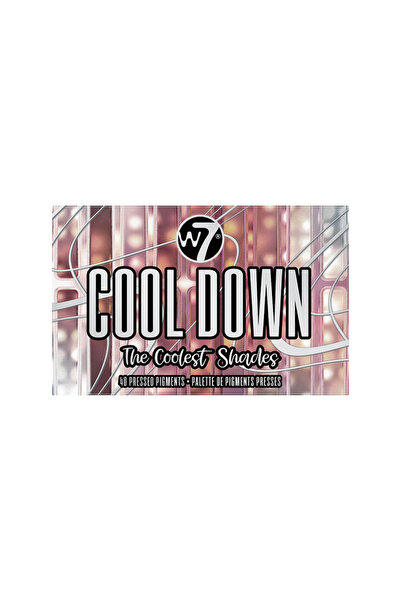 w7 Παλέτα Πιγμέντων Cool Down Pressed 36γρ.