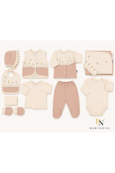 babyist مجموعة BabyNova المكونة من 10 قطع لحديثي الولادة من القطن بنسبة 100% ...