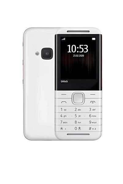 Generic هاتف محمول 5310 متوافق مع شريحتي اتصال (أبيض)