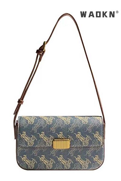 WAOKN Women's New Soft Leather Shoulder Bag, Ladies Simple and Fashionable Ha...