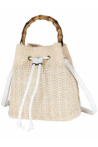 SYOSI Women Beach Bag, Straw Woven Shoulder Bag, Tote Bag, Crossbody Bucket H...
