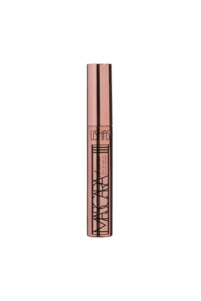 Ushas Rimel negru pentru volum, 8 ml – gene definite și privire intensă