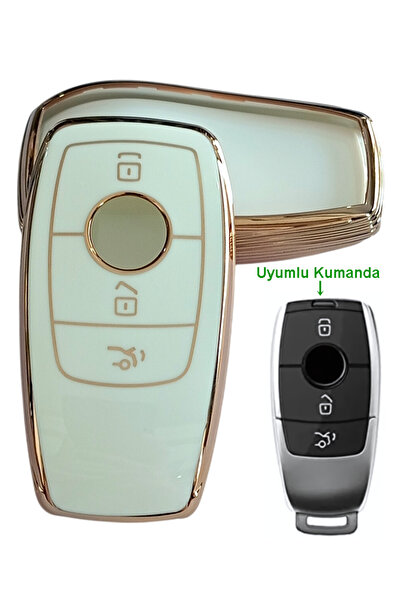 Kasey غطاء مفتاح التحكم المتوافق مع سيارات مرسيدس B C E Class C180 C200 Glc C...