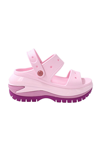 Crocs صندل كلاسيكي ميجا كراش 207989-5BX شبشب نسائي وردي من جاست ستيب