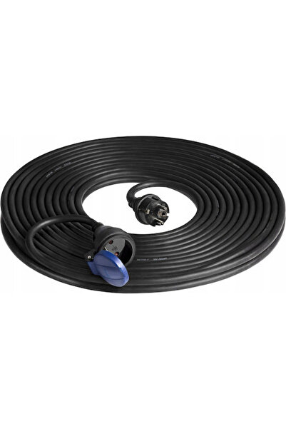 Orno Cablu prelungitor pentru atelier, rezistent la stropire IP44, 1x2P+, 20m...