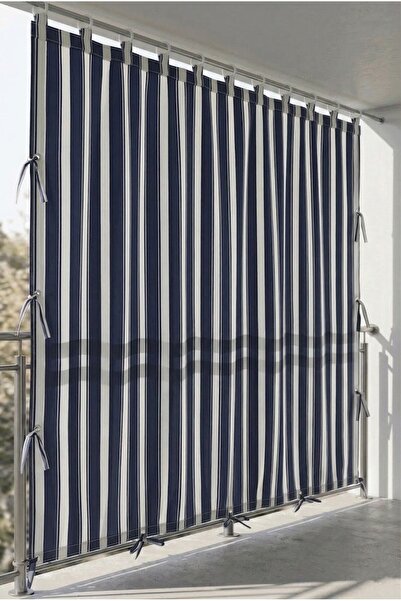 ceylan home Garden Tarpaulin with Top Rings and 3 Side Eyelets |   Balcony & ...