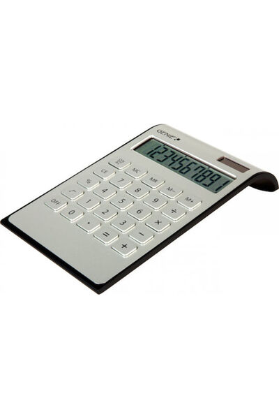 Genie Calculator DD400 cu 10 cifre, argintiu, 1 bucată