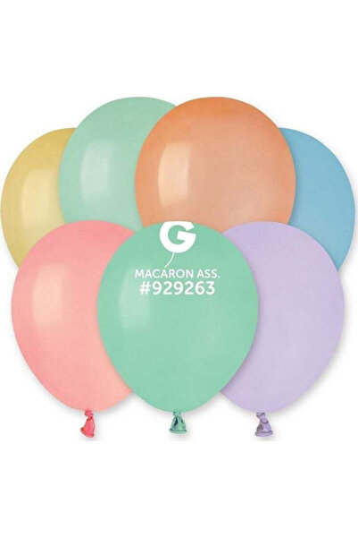 Gemar Baloane Macaron Culori Asortate A50 13 cm 100 bucăți