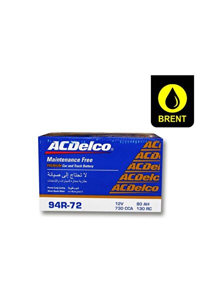 ACDELCO 80Ah Heavy Duty Long Life Car Vehicle Auto Battery 94R-72 12 V