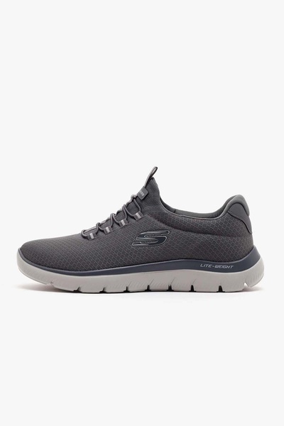 SKECHERS Men's Summits Shoes 52811Tk Char Gray Juststep