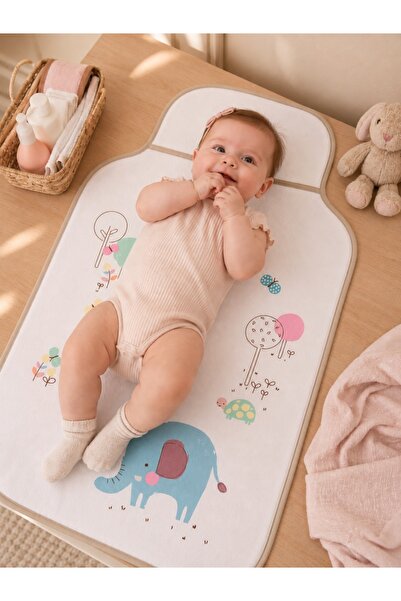 Pure Boutique Водоустойчива бебешка подложка за преповиване 45x80 см, сгъваем...
