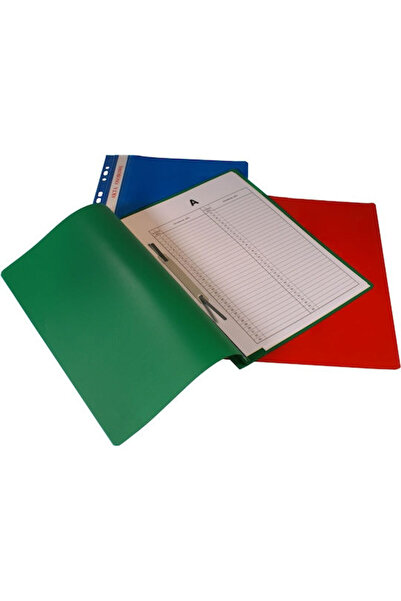 Biurfol Clipboard cu clemă pentru conferințe, pentru hârtie A4, galben, 10 bu...