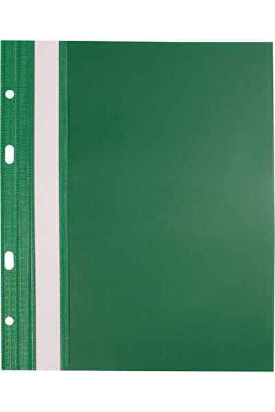 Biurfol Clipboard cu clemă pentru conferințe, pentru hârtie A5, verde, 10 bucăți