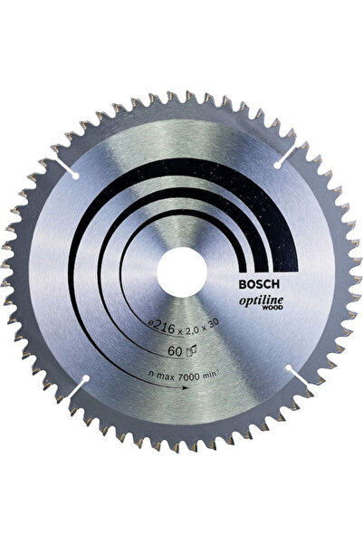 Bosch Disc de tăiere lemn Optiline, diametru 216mm, 1 buc.