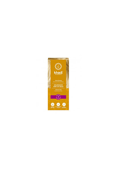 khadi Vopsea de Par Naturala Henna Blond Golden 100g