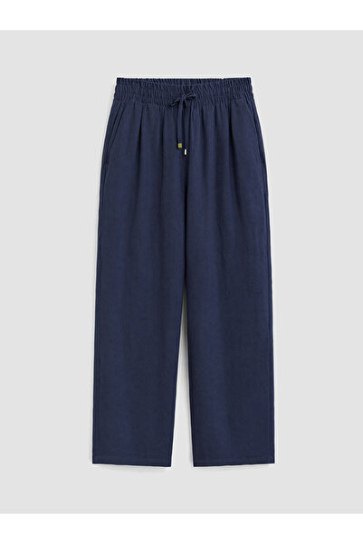 LC Waikiki Pantaloni de damă cu talie elastică și croială morcov