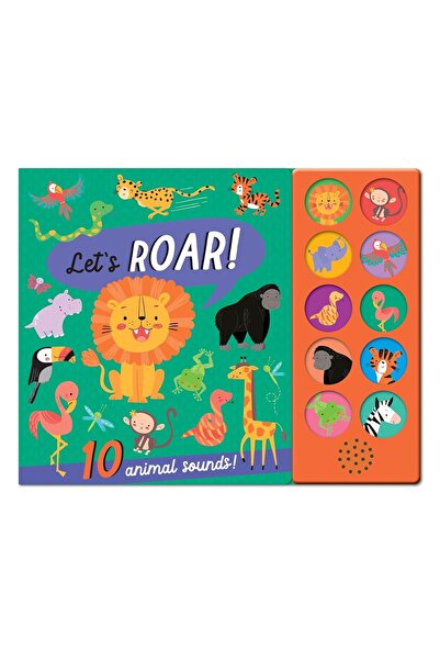 North Parade Publishing 10 Button Sound Book - Let's Roar