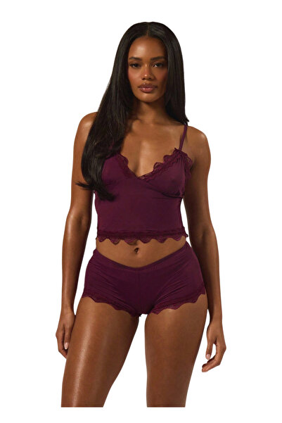 OEM Set pijamale pentru femei, violet, marime L
