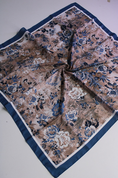 OttomanSilk Cotton Patterned Soft Scarf