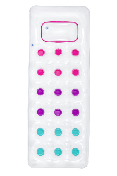 BESTWAY φουσκωτό στρώμα θαλάσσης 43040, 188x71cm, διάφανο