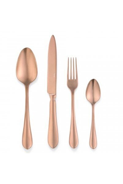 Verlo Set tacamuri DESTELLO COPPER, Verlo, inox 18/10, 6 piese, finisaj cu ac...
