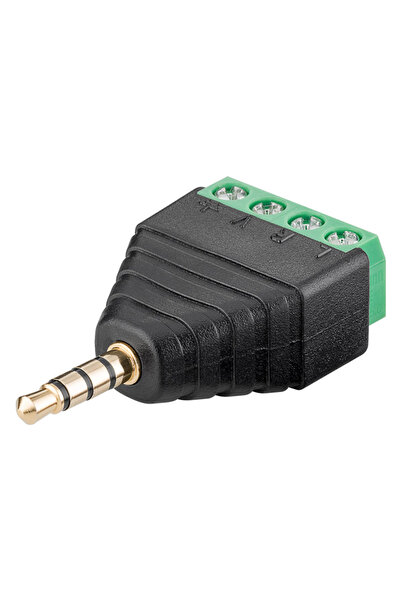 goobay βύσμα 3.5mm σε Terminal Block 4-pin 59198
