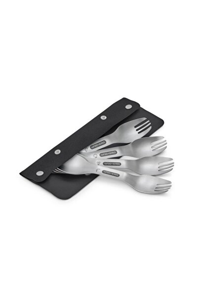 Black Blum Set 4 tacamuri din otel inoxidabil Black+Blum, usor de depozitat, ...