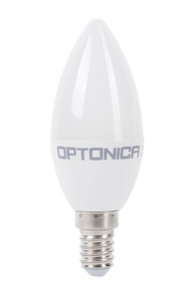 OPTONICA LED λάμπα C37 1425, 5.5W, 6000K, E14, 450lm