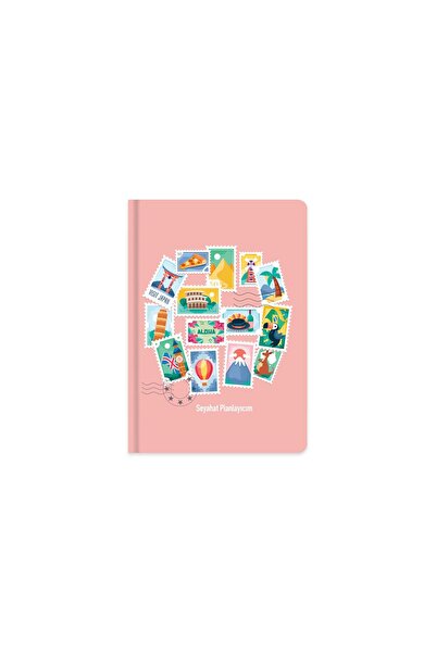 KESKİN COLOR Keskin A5 88 Yp. Hardcover Travel Planner - No:2