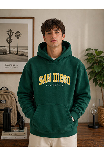 COMANCHERO Unisex Sandiego Printed Hooded Sweatshirt