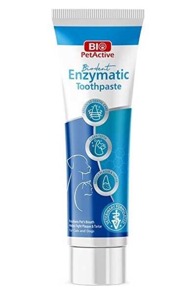 Bio PetActive Biodent Enzymatic Kedi Ve Köpekler İçin Diş Macunu 100 ml