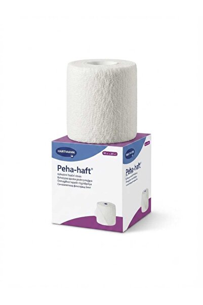 Hartmann Peha-Haft 10cm x 20mt Kohesif Fiksasyon Bandajı, Kendi Üzerine Yapış...