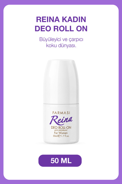 Farmasi Reina Kadın Deo Roll On | Vanilya Paçuli ve Sedir Kokulu Ferah Kadın ...