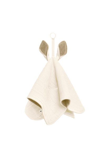 Bibs - Kangaroo Ear Blanket, Ivory