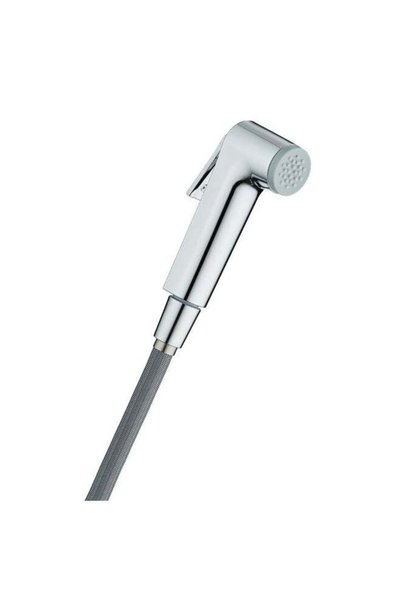 Danube Home Milano Kevon Shattaf Set Chrome With Nylon Hose Grey Color - Made...