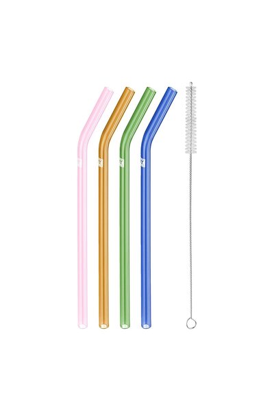 ZWILLING Set 4 pahare colorate, sticlă borosilicată, 23 cm, "Sorrento"