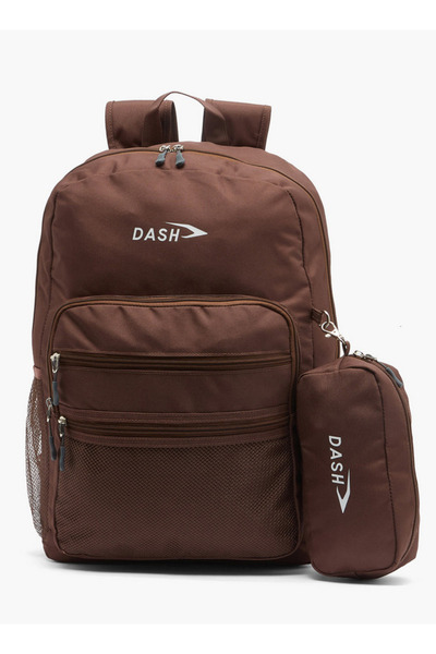 Dash Solid 2-Piece School Backpack Set for Kids 13 Years+ with Pencil Pouch