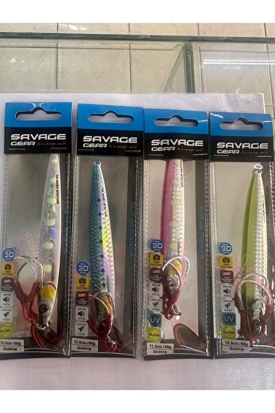 Savage Gear Savagear 3D Slim Jig Minnow 60gr 4 renk