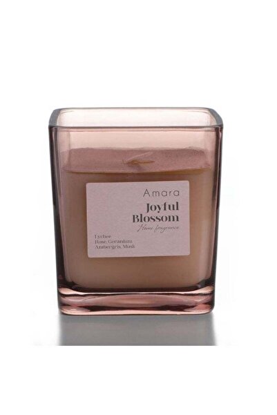 Danube Home Amara Humble Joyful Blossom Jar Candle Soothing Scented Candle wi...