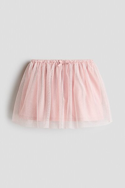 H&M Simli Tül Etek