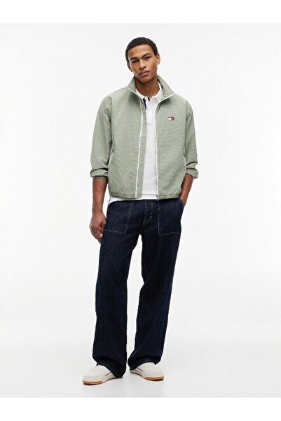 Tommy Hilfiger Tjm Ripstop Essential Jacket Men's Green Coat - Dm0Dm23229