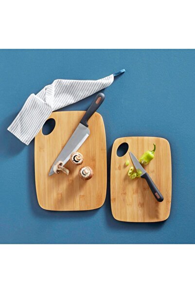 Yıldızan Efe Home & More 2-Pack Bamboo Cutting Board Rectangular Special Desi...