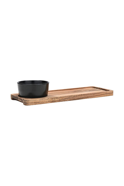 Estia Home Art Estia Δίσκος Σερβιρίσματος Allure Με Κεραμικό Μπολ