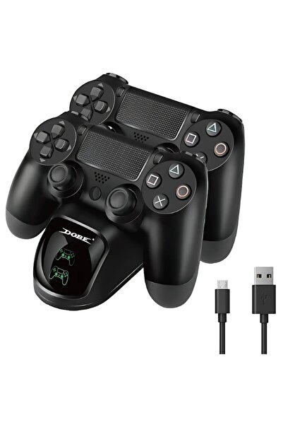 MACVI Stație de încărcare pentru controlere PS4 Pro Slim — Design modern și p...