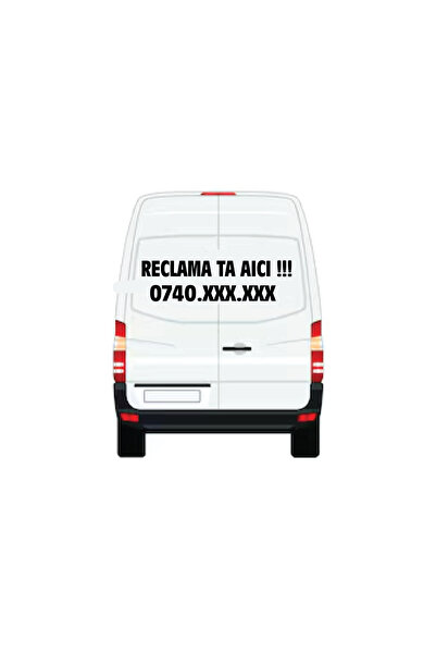 Amo-Stickers Стикер за ван за фирма, превозваща стоки, 70 см, зелен
