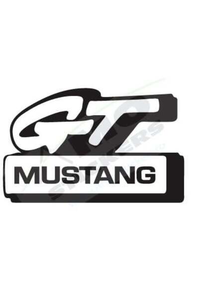 Amo-Stickers GT Mustang 25cm Gri inchis