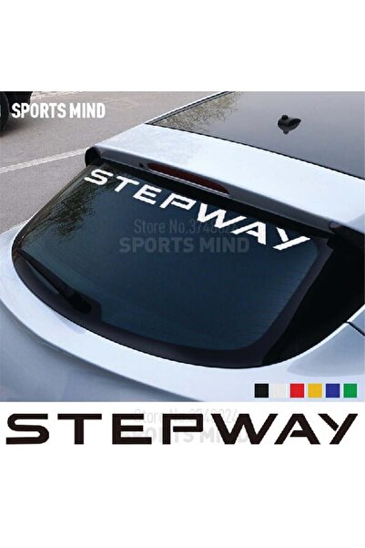 Amo-Stickers Стикер за кола STEPWAY 60см Червен
